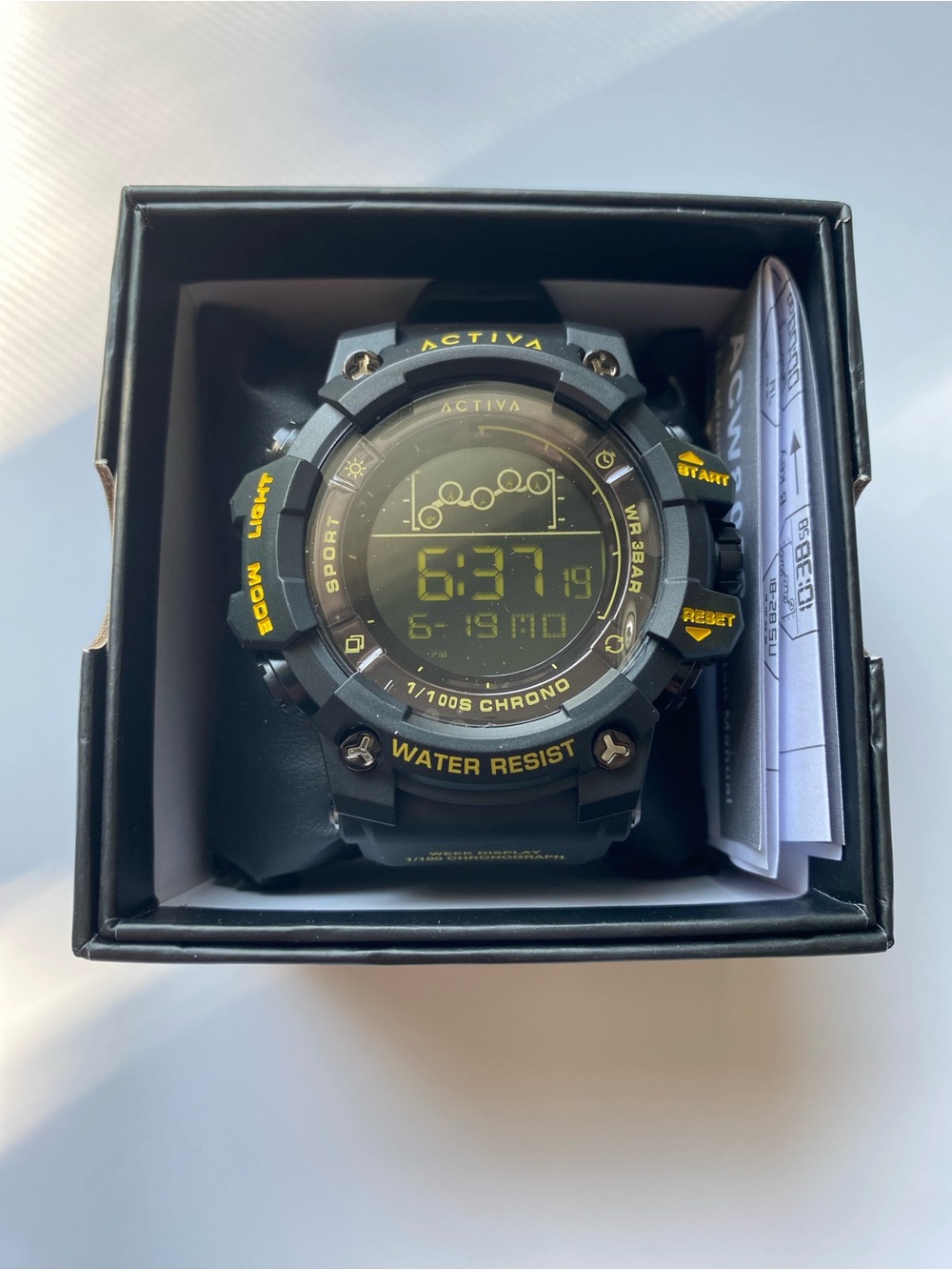 NEW Invicta Activa Summit Digital Sport Watch 50mm Black Gorpcore Unisex outdoor - Picture 2 of 5